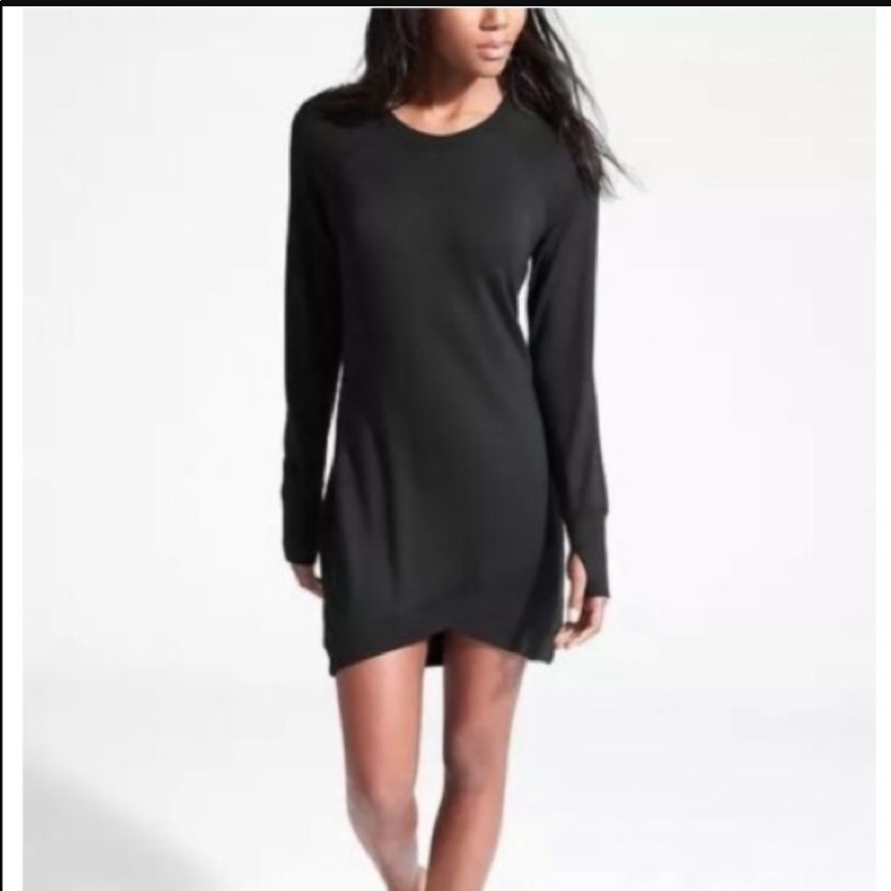 Athleta Criss-Cross Dress in Dusty Plum.